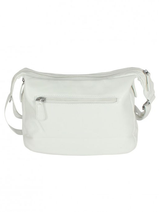 Сумка женская искусственная кожа Guecca-119, 1отд+кар/пер, плеч/ремень, белый SALE 264094 - Adelia фото 6