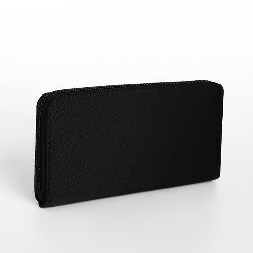 Кошелёк на молнии, цвет чёрный - Simaland фото 2