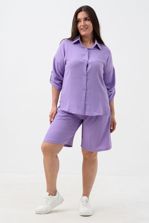 Комплект женский (рубашка+шорты) 52523