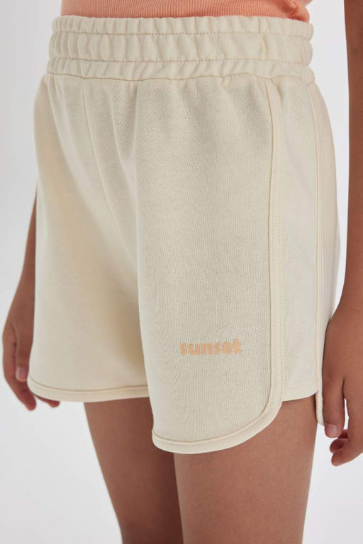 Шорты с принтом для девочек - Defacto фото 5