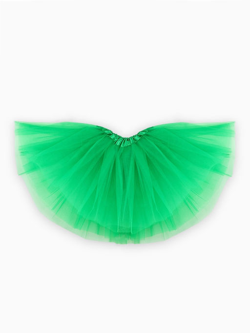 Юбка карнавальная из сетки, зелёная