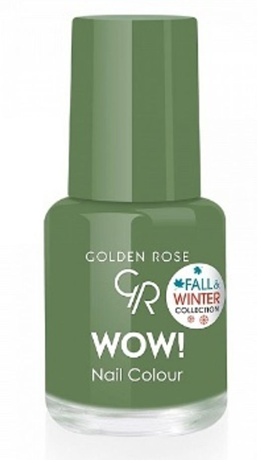 Golden Rose Лак WOW! Nail Color тон 307 6мл FALL&WINTER COLLECTION