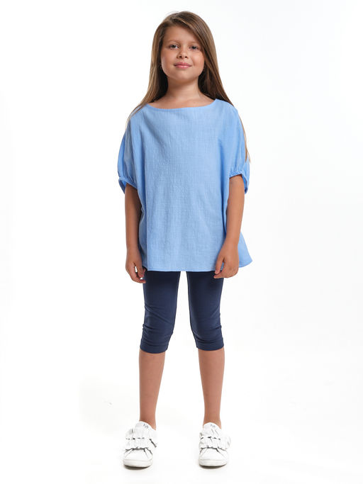 Блузка для девочки подростка UD 7966 голубой - Mini maxi фото 6