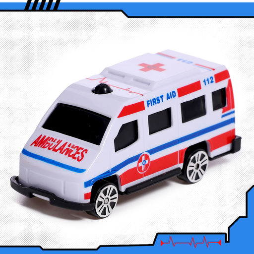 Набор машин Скорая помощь, 5 штук - Simaland фото 7