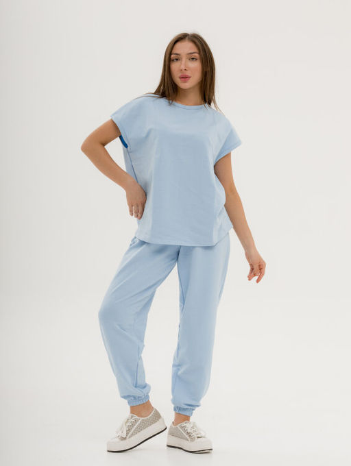 футер 2хнитка, самое высокое качество пенье, 95% хлопок, 5% лайкра Костюм - Knitka wear фото 2