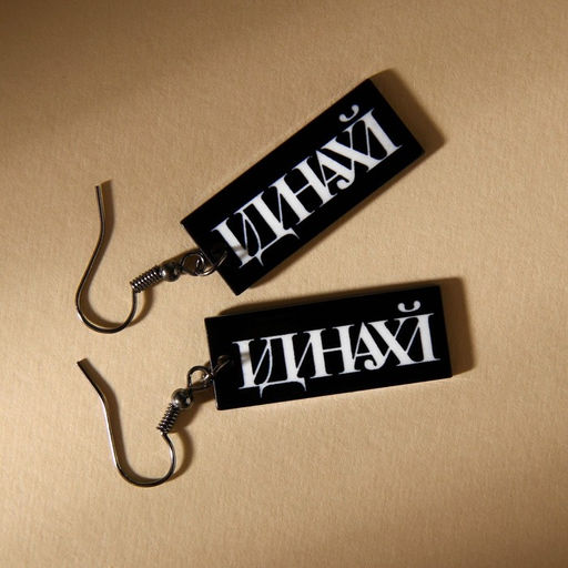 Серьги Hi bitch - Art beauty фото 4