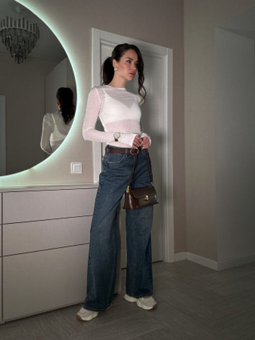 Джинсы «Амари» (синий) Турция. Уценка - Nadi bordo фото 5