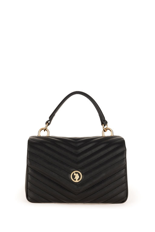 Женская черная сумка на плечо с ремешком-цепочкой Неожиданная скидка в корзине - U.s. polo assn фото 3