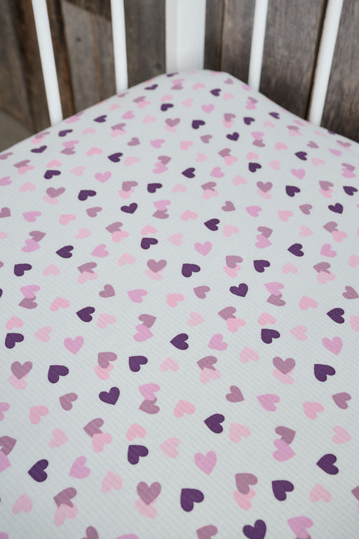 Простынь на резинке детская 120*60 для новорожденных