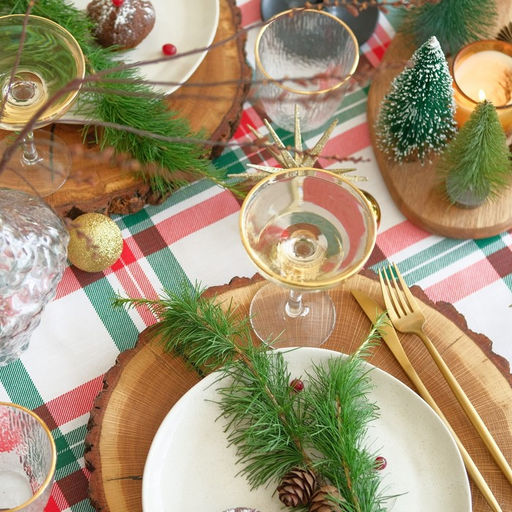 Скатерть Этель Holiday decoration, 149?220 см, хлопок 100%, репс 210 г/м?