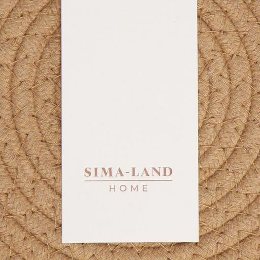 Ковер с бахромой круглый SL Home Паджа, d=70 см - Sima-land home фото 3