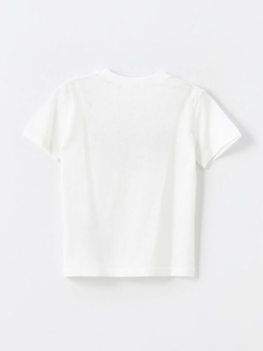 Bisiklet Yaka K?sa Kollu Bask?l? Erkek Bebek Ti??rt - Waikiki фото 2