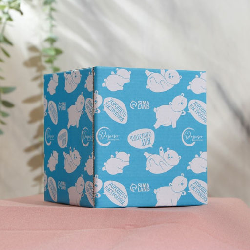 Кружка стеклянная «Самого лучшего дня», с подставкой