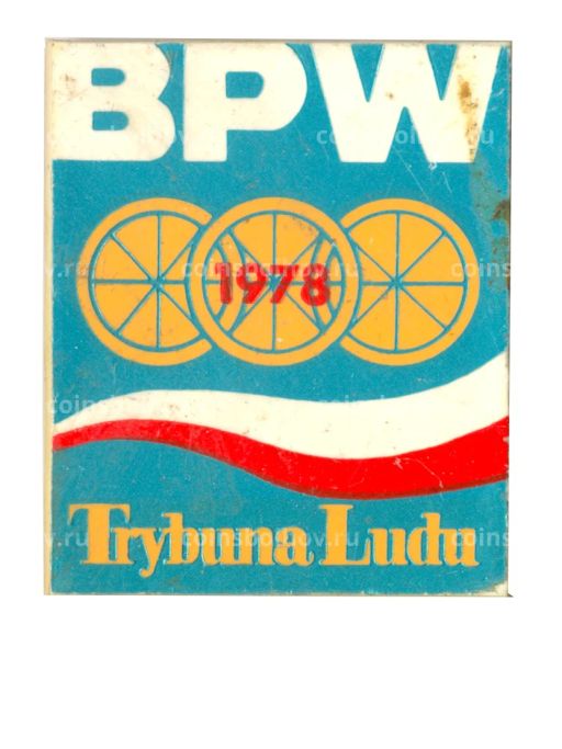 Значок XXI Гонка Мира  1978