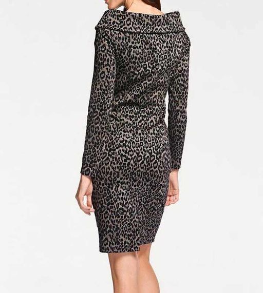 Платье, серо-черное - Patrizia dini фото 4