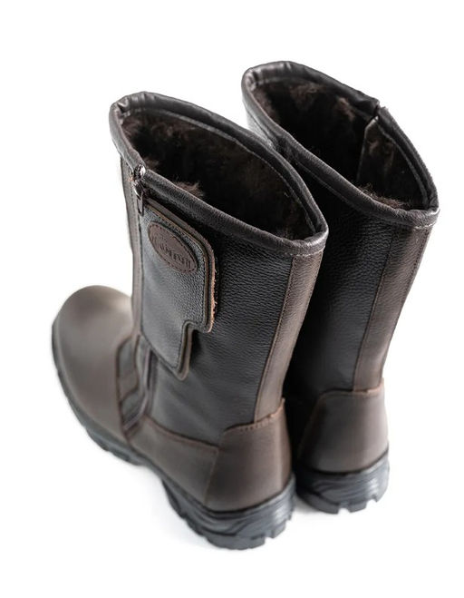 Сапоги мужские Алтай, коричневые, литая подошва