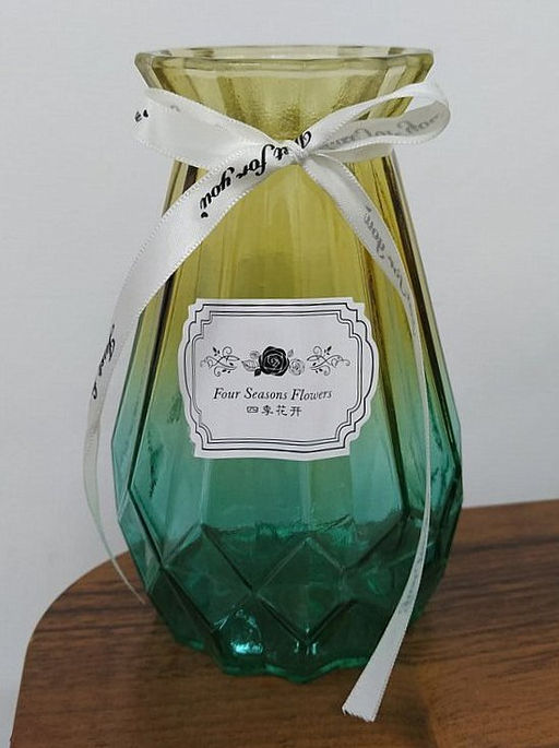 Ваза Ст 18см Презент градиент микс Y4-3820 I.K (361707) /DANIKS/  фото 15