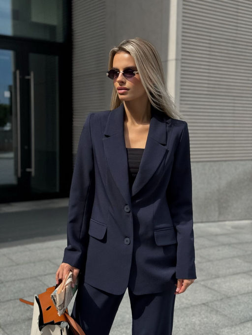 Костюм DilanaVIP 2120 темно-синий - Dilana vip фото 4