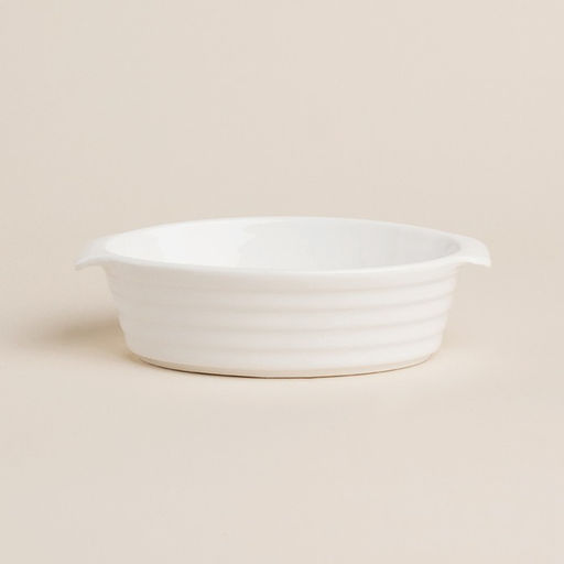 Форма для выпечки из жаропрочной керамики SL Home «Санторини», 300 мл, 16×9.7×4.5 см, цвет белый