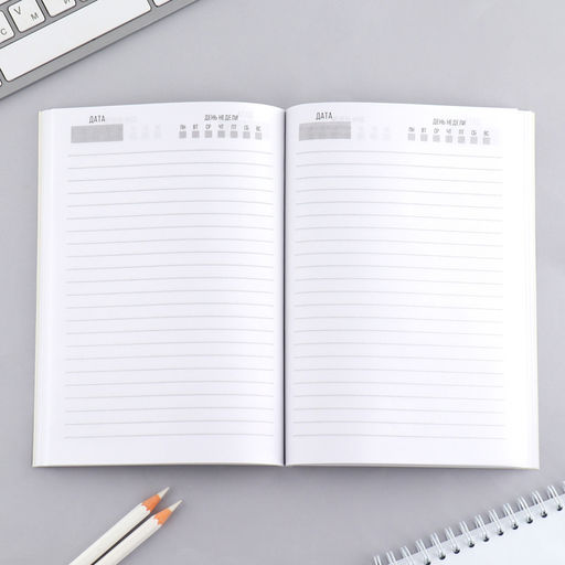 Ежедневник А5, 80 л., недатированный, в мягкой обложке «Выпускной:Сова»