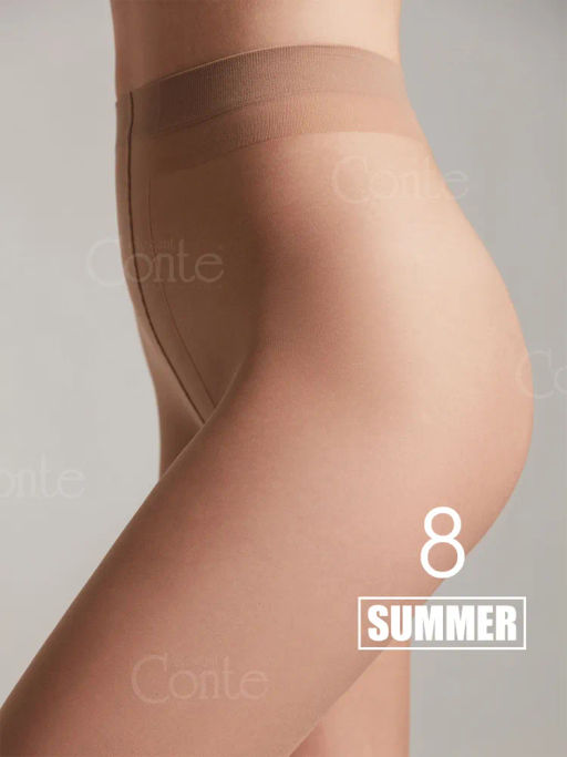 Колготки Conte Elegant Summer 8 полиамид с эластаном натуральный  фото 8