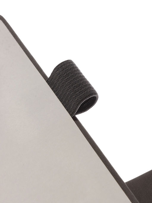 Ежедневник недатированный А5, с хлястиком, 80 листов, в линейку, пвх, серый - Simaland фото 11