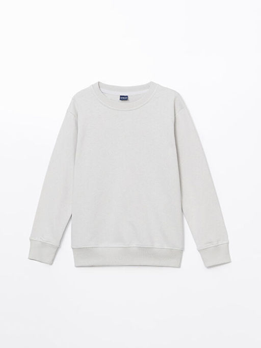 Bisiklet Yaka Erkek ?ocuk Sweatshirt