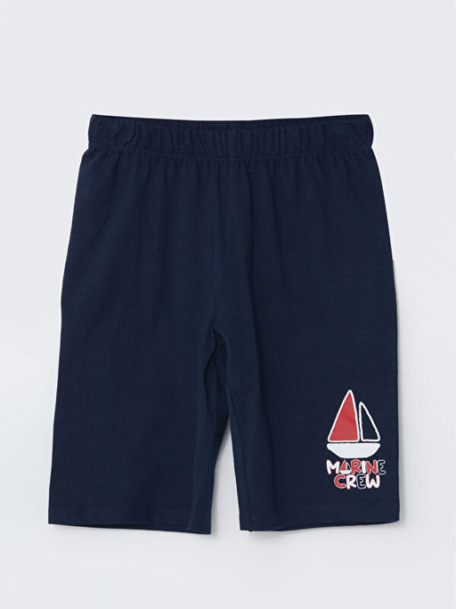 Beli Lastikli Erkek ?ocuk Pijama ?ort