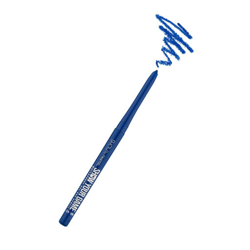 Контур для глаз гелевый Show Your Game Waterproof Gel Eye Pencil, 413 синий 410413