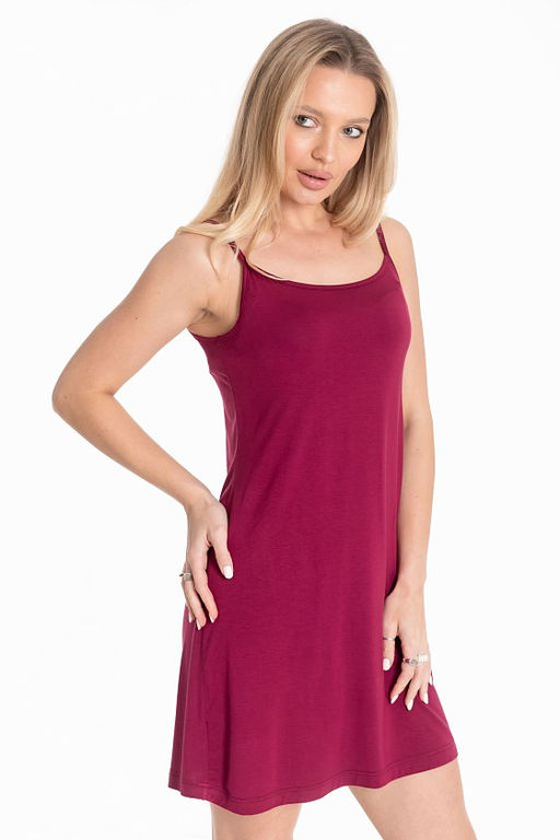 Сорочка М325086Пб бордовый - Елена фото 5