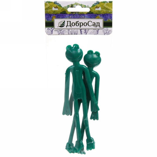 Цена за 3 шт. Подвязка для растений "Лягушка" 2шт