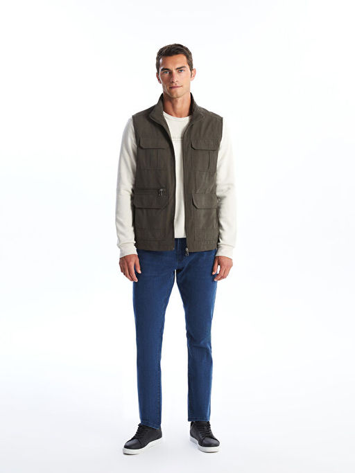 Standart Kal?p Dik Yaka Erkek Avc? Yele?i