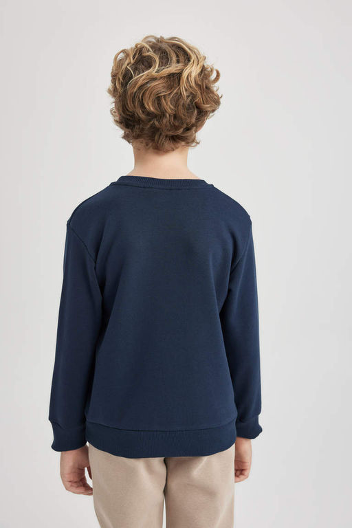 Толстовка Boy Snoopy с круглым вырезом - Defacto фото 6