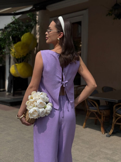 Костюм DilanaVIP 2052/1 лаванда - Dilana vip фото 8