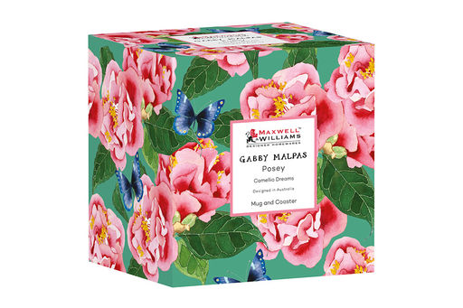 Кружка с подставкой Камелии, 0,4 л - Maxwell & Williams фото 8