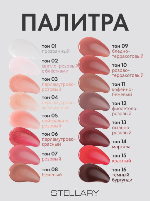 Stellary Блеск для губ Lipgloss Big Lips тон 03 перламутрово-розовый
