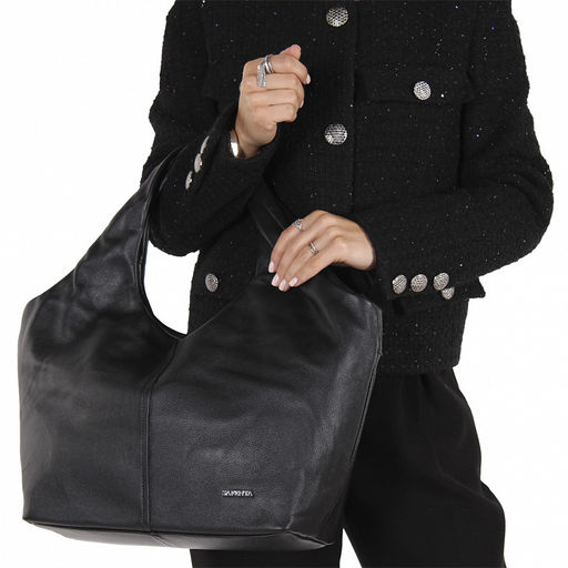 Сумка 970269 black Velina Fabbiana-Safenta