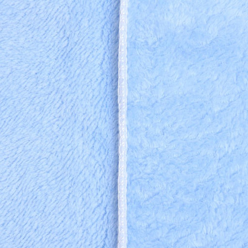 Полотенце-чалма для сушки волос Этель цвет голубой, 65*25 см, 100% п/э  фото 4