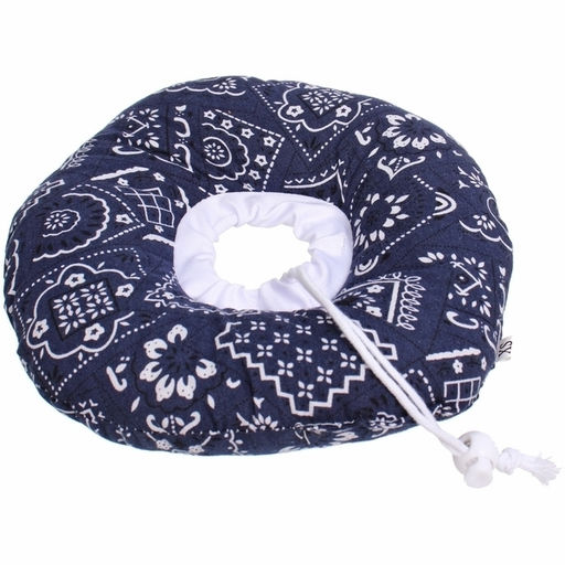 Воротник ветеринарный на кулиске "ЛЮБИМЫЙ БРО", классика, р XS, окружность шеи 10-17см (лейбл)