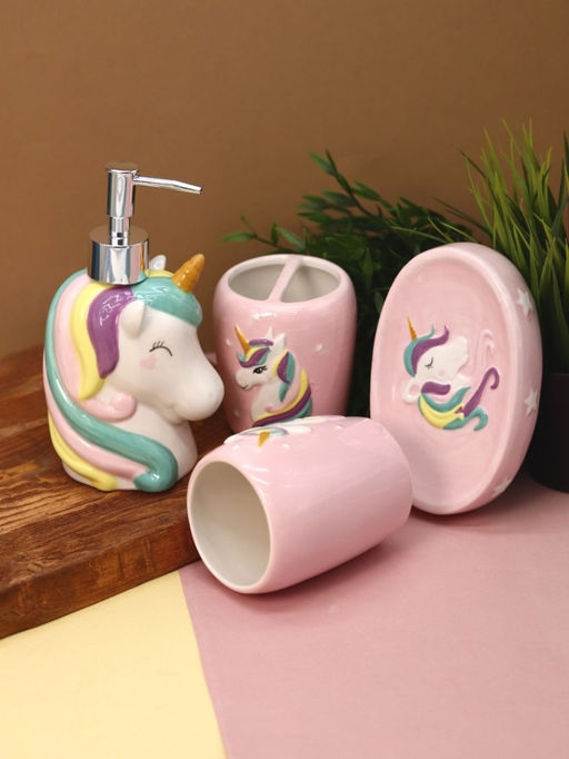 Набор для ванной комнаты Unicorn (набор 4 шт.)
