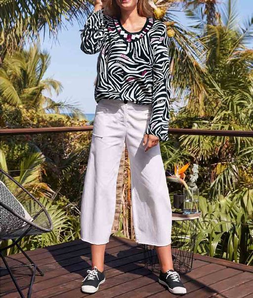 Туника, черно-белая - Heine фото 7