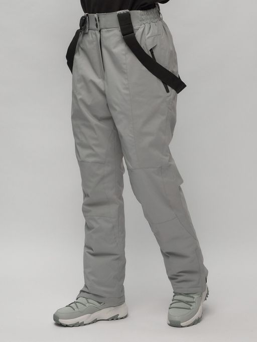 Горнолыжный костюм женский большого размера розового цвета 02272-1R