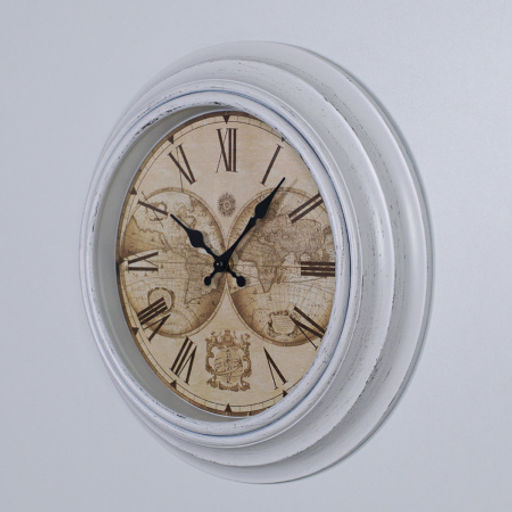 Часы настенные Карта мира 35 см / 8741T1 /уп 10/ - Галеонтрейд фото 3