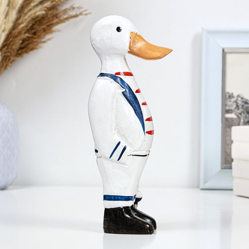 Фигурка полистоун TAKE IT EASY «Гусь моряк», 8×6.5×22 см