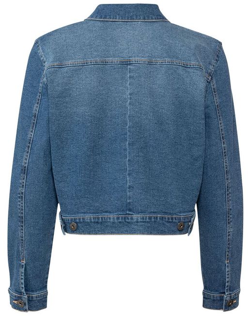 Короткая женская джинсовая куртка ESMARA  фото 3