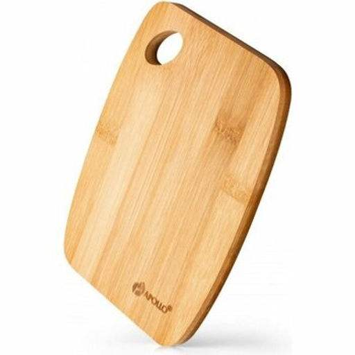 Доска разделочная бамбуковая APOLLO "Disco" 13*18*1 см