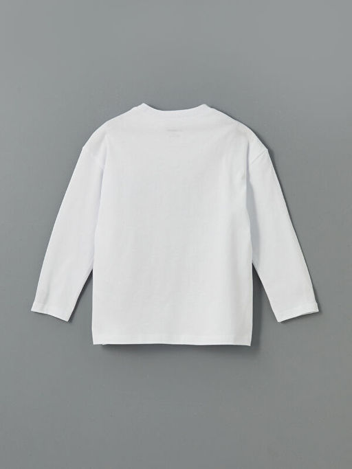 Bisiklet Yaka Sonic Bask?l? Erkek ?ocuk Ti??rt