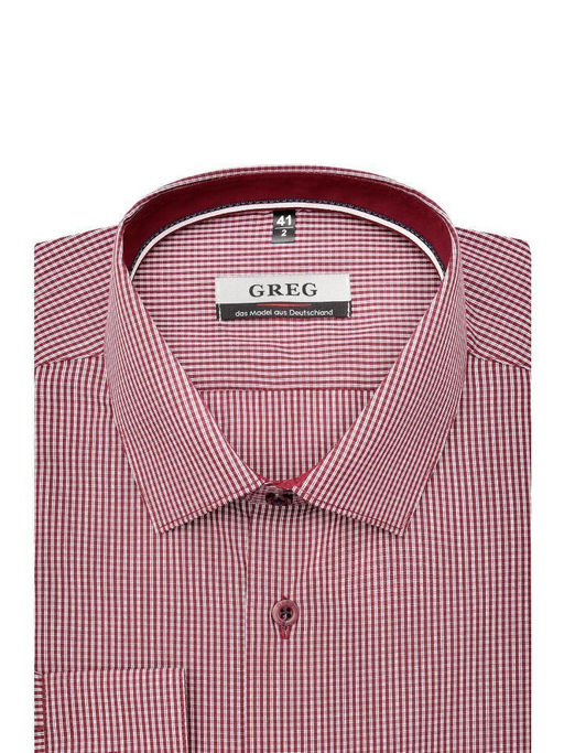 Сорочка мужская длинный рукав GREG 614/239/6115/Z/1p  фото 3