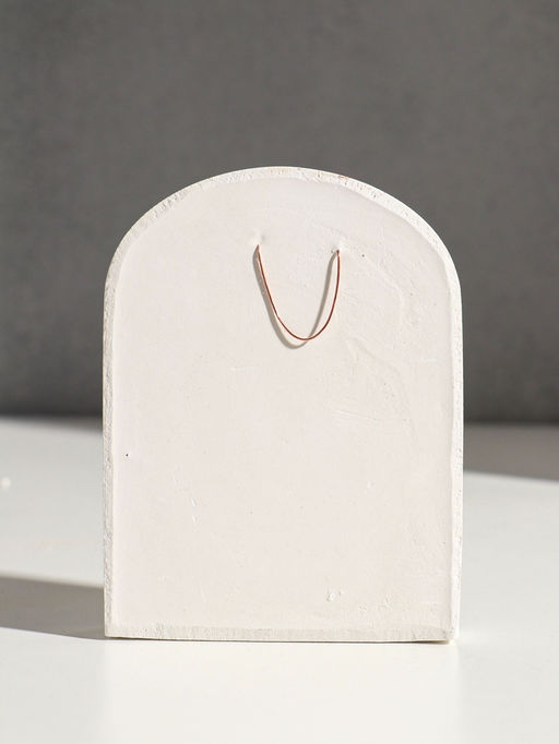 Икона Святая троица, с подвесом, 12?9?2 см, гипс