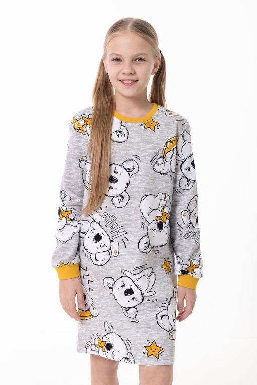 Сорочка с длинным рукавом начес М225110сж